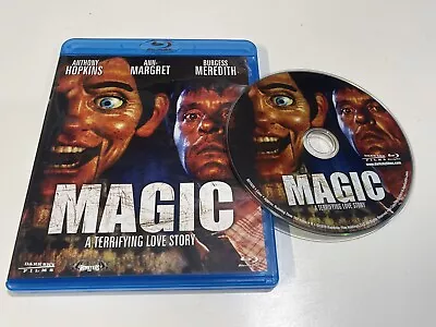 Magic : A Terrifying Love Story Blu-ray Anthony Hopkins • $15