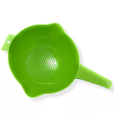 Tupperware 2 Qt. Large Colander Strainer Classic Green NEW  • $21.95