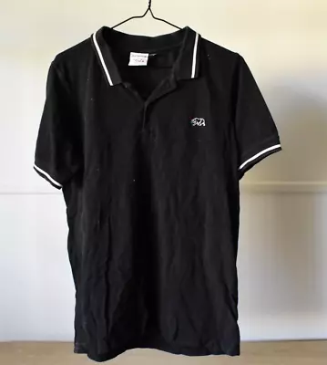 Macbeth Tom Delonge Black Polo Shirt - Men's Size Small • $28.90