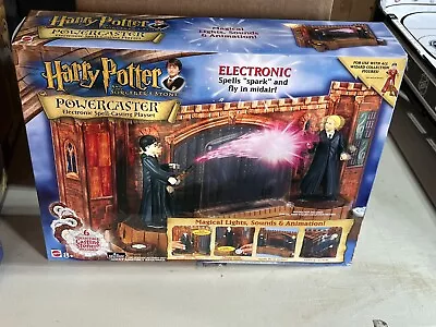 $28.99 • Buy Harry Potter Powercaster Electronic Spell Casting Playset Mattel NEW SEALED BOX