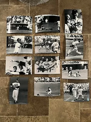 1950s Milwaukee Braves Baseball Developed Negative Photos Aaron Spahn Matthews • $59.99