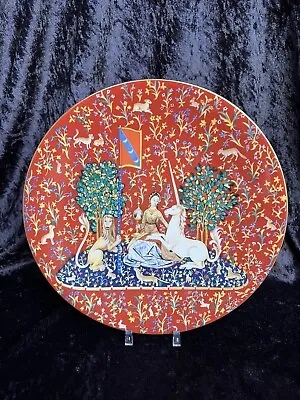 Lady And The Unicorn Plate 1978 #2 Haviland & Parlon LA DAME A LA LICORNE Mint! • $45