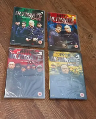 Ultimate Force Series 1 2 3 4 DVD Cert 15 Ross Kemp Sealed Series 3/4 VG Con • £10