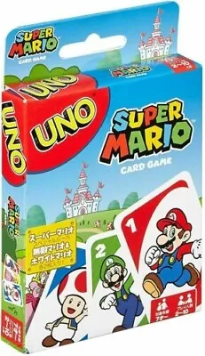 Brand NEW Uno Super Mario Family Card Game From Mattel FAST DISPATCH Kids Gift • £4.89