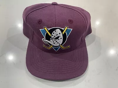 Vintage Mighty Ducks SnapBack Wool • $35