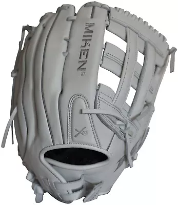 Miken Pro Series 13 Inch Slowpitch Left Hand Throw H Web Leather Softball Glove • $159.95