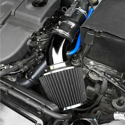 $109 • Buy Black Cold Air Intake Filter Induction Kit Pipe Power Flow Hose System Car Parts