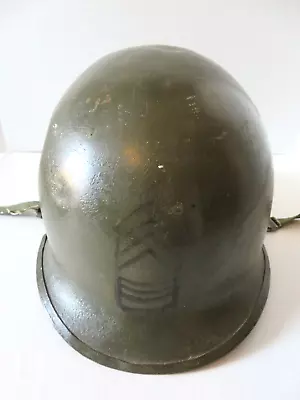 Vintage Post WW2 WWII US Army M1 Helmet Military With Firestone Liner • $79.99