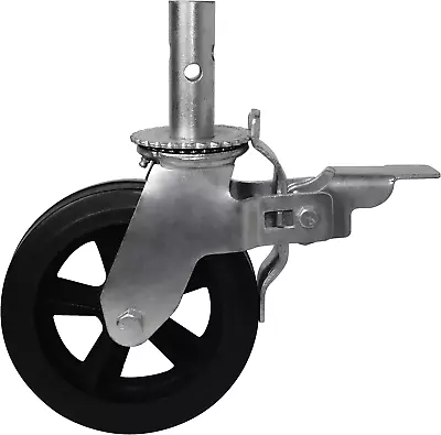 8 Inch Scaffolding Wheels Scaffold Caster With Dual Locking Brakes Heavy... • $49.23