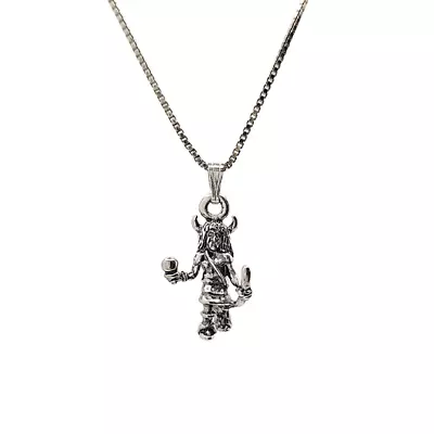 Kachina Medicine Man Dangle Sterling Silver 20  Necklace #N173 • $46