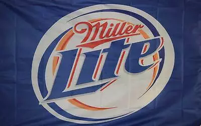 Miller Light Flag 3x5 Polyester • $22.95