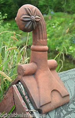 £69.99 • Buy Victorian Decorative Stone Roof Finial 90° Angled Ridge Tile 'Somerset' 46cmH