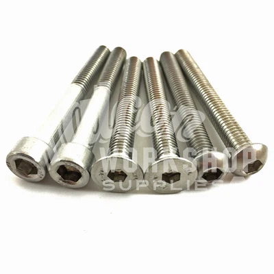 £4.39 • Buy M10 10mm A2 STAINLESS STEEL SOCKET CAP BUTTON COUNTERSUNK HEAD BOLTS ALLEN KEY