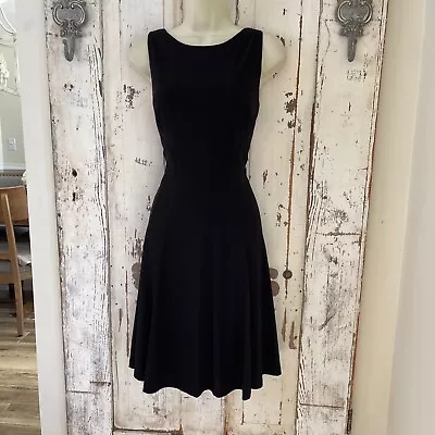 $39.95 • Buy Ralph Lauren Size 10 Woman's Black Sleeveless Career Work Cocktail Party Dress