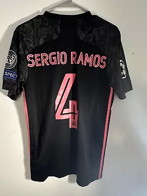New Adidas Sergio Ramos Real Madrid Uefa Champions League Jersey Size Small • $80