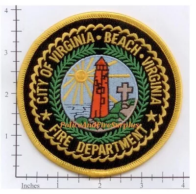 $3.99 • Buy Virginia - Virginia Beach VA Fire Dept Patch - Light House
