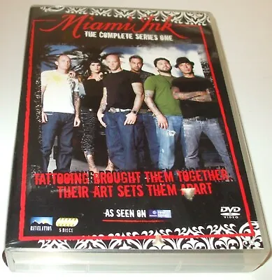 £1 • Buy Miami Ink The Complete Series One- Staring  Ami James Good, Postage Free In U.K.