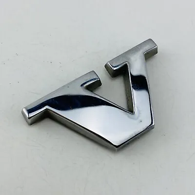 2001-2007 Volvo V70 Emblem Logo Letter Badge Gate Hatch Rear Chrome D86V-1 • $10