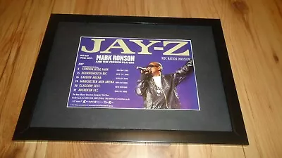 £11.99 • Buy JAY Z 2008 Tour-framed Original Advert