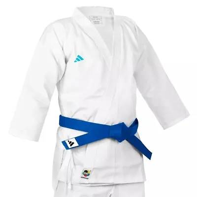 Adidas Kids AdiStart Karate Suit White Uniform Student Childrens Gi • £22.99