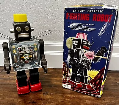 Horikawa Fighting Robot Vintage Space Toy With Box • $450