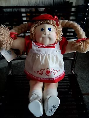 Vintage Xavier Roberts Soft Sculpture Cabbage Patch Doll Wanda Ada Nice! • $49.99