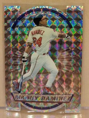 1996 Bowman's BEST CUTS PRIME ATOMIC REFRACTOR #10 Manny Ramirez Indians RARE • $19.95