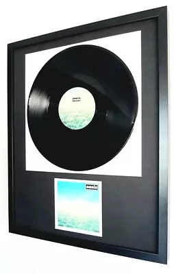 Oasis Genuine 12 Inch Vinyl Whatever-Luxury Box Framed-Plaque-Definitely Maybe • £139.99