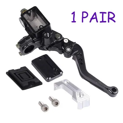 2Pcs Universal Motorcycle 7/8  22mm Handlebar Brake Master Cylinder Clutch Lever • $27.92