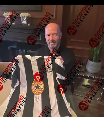 £149 • Buy Alan Shearer Hand Signed Newcastle Football Shirt With COA   £149