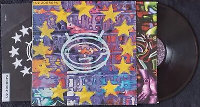 U2   Zooropa   Spanish 1993 Lp With Inner Sleeves • $120