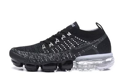 Size8-11 Nike Air Vapormax Flykit 2 White Black Men's Running Free Freight Shoes • $153.60