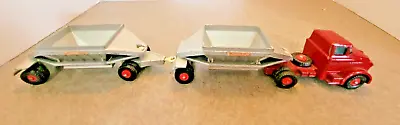 VTG 1967 Matchbox Lesney King Size K4 Twin Fruehauf Hopper Trailers • $55