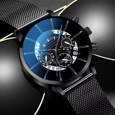 £6.59 • Buy Army Military Mens Stainless Steel Wrist Watch Quartz Date Analog Formal Watches