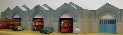 Kingsway 00 Scale Poplar London Transport Central Bus Garage  Ready Made. • £60