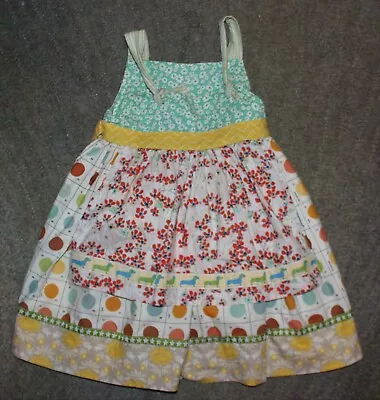 Matilda Jane PLATINUM (7-13) Daisy Dog Knot Dress - Size 4 - EUC • $29.99