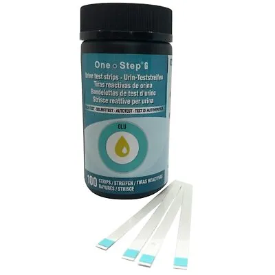 £7.21 • Buy One Step Urine Glucose Test Strips Diabetes Testing Kit 100 Dipsticks