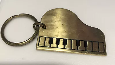 Vintage Piano Keyboard Music Musician Band Instrument Keys Metal Keychain • $27.99