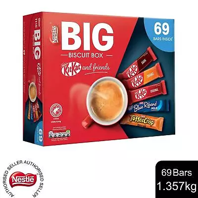 Nestle Kit Kat And Friends Big Biscuit Box 69 Assorted Biscuit Box 1.357kg • £22.05