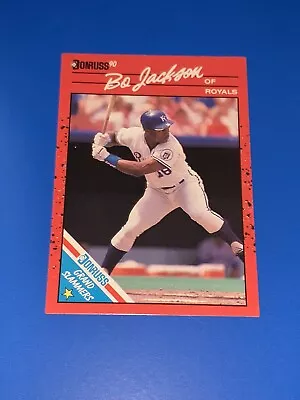 1990 Donruss Bo Jackson Grand Slammers #12 Kansas City Royals Set Break NM-MINT • $1.24