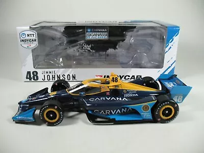 1:18 Greenlight #48 Ganassi Racing Indycar Signed By Jimmie Johnson • $9.99