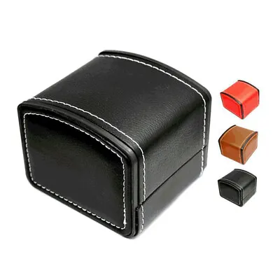 Portable Watch Box PU Leather Watch Case Organizer Storage Holder For Men Wo_MF • $7.15