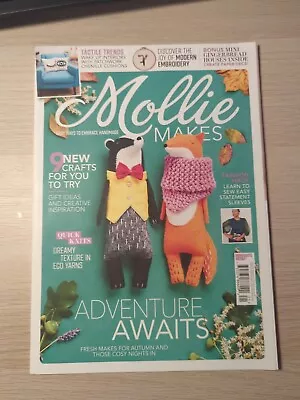 Mollie Makes Magazine Adventure Awaits Issue 122 Easy Ways To Embrace... • $6