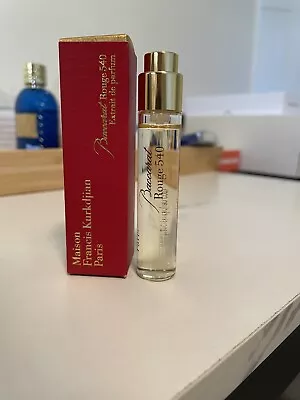 Maison Francis Kurkdjian Paris Baccarat Rouge 540 Extrait De Parfum MFK 11ml New • $59.99