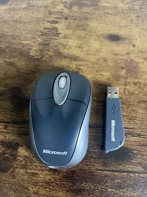 Microsoft 1056 Wireless Notebook Optical Mouse 3000 MSK-1056 With USB Receiver • $14.95