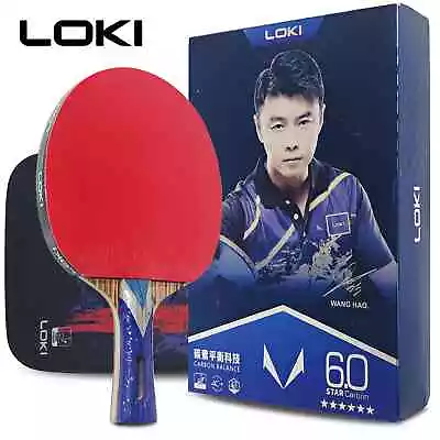 Loki RXTON R-Series 5/6/7 Star Table Tennis Racket Carbon Balance Ping Pong • $33.52