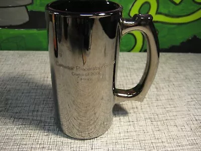  Mercury Glass  Mirrored Mug - Cathedral Prep Erie Pennsylvania Prom 2007  • $7.27