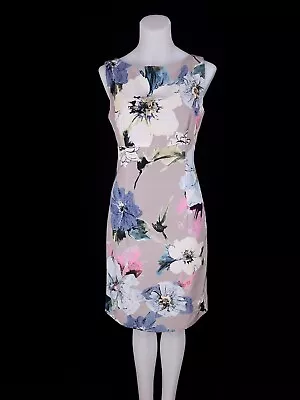 MILLY 6 New Slim Midi Sheath Dress Is Multi Floral NWT $359US • $95