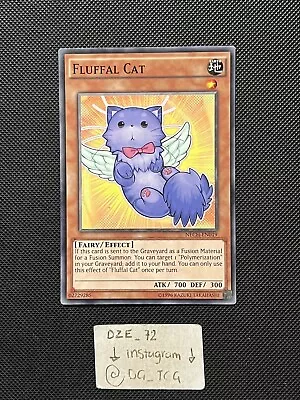 Yugioh - Fluffal Cat - NECH-EN019 - Common - 1st Edition - NM/VLP • $3.67