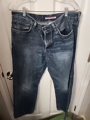 Tommy Hilfiger Relaxed Freedom Jeans Mens 34x30  Straight • $14.99